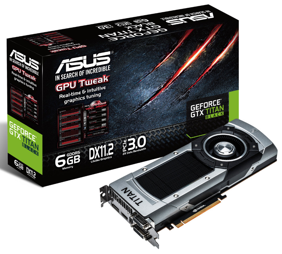 ASUS Introduces the GeForce GTX Titan Black | TechPowerUp