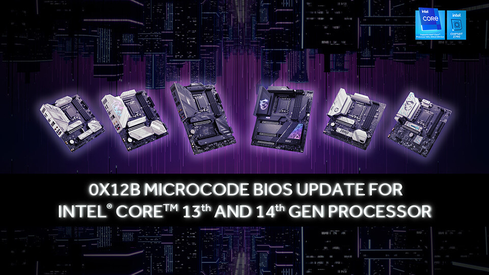 MSI Releases Newer BIOS for Intel Core 13th and 14th Gen Desktop