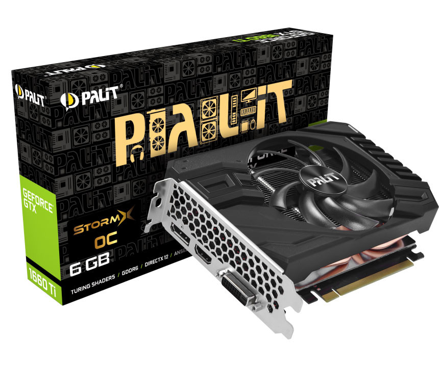 Palit Introduces the Turing-derived GeForce GTX 1660 Ti Graphics