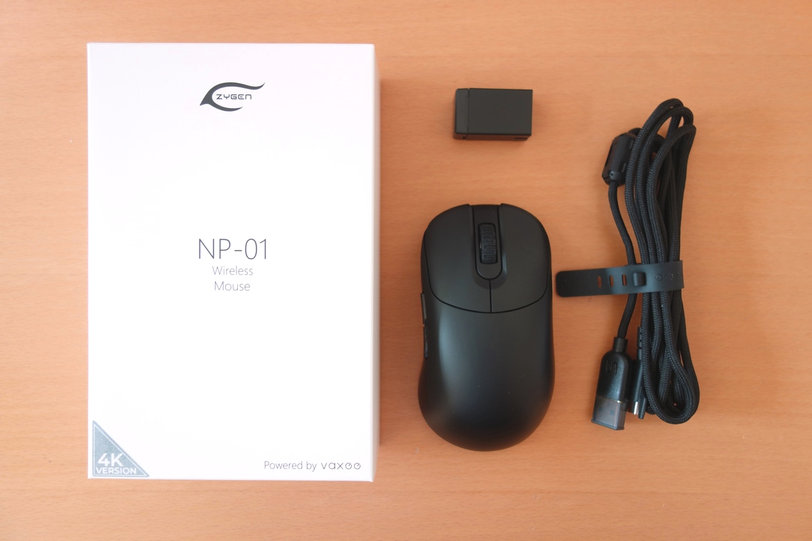VAXEE Zygen NP-01 Wireless (4K) Review - Packaging, Weight, Cable