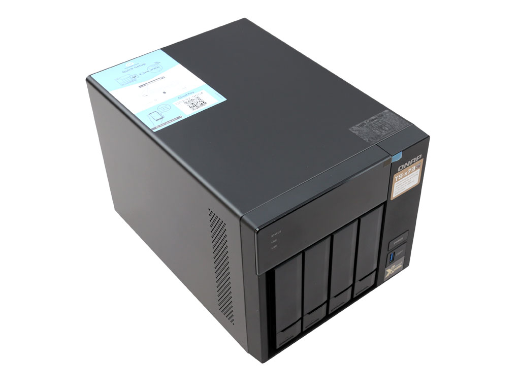 QNAP TS-473 4-Bay NAS Review - Exterior | TechPowerUp