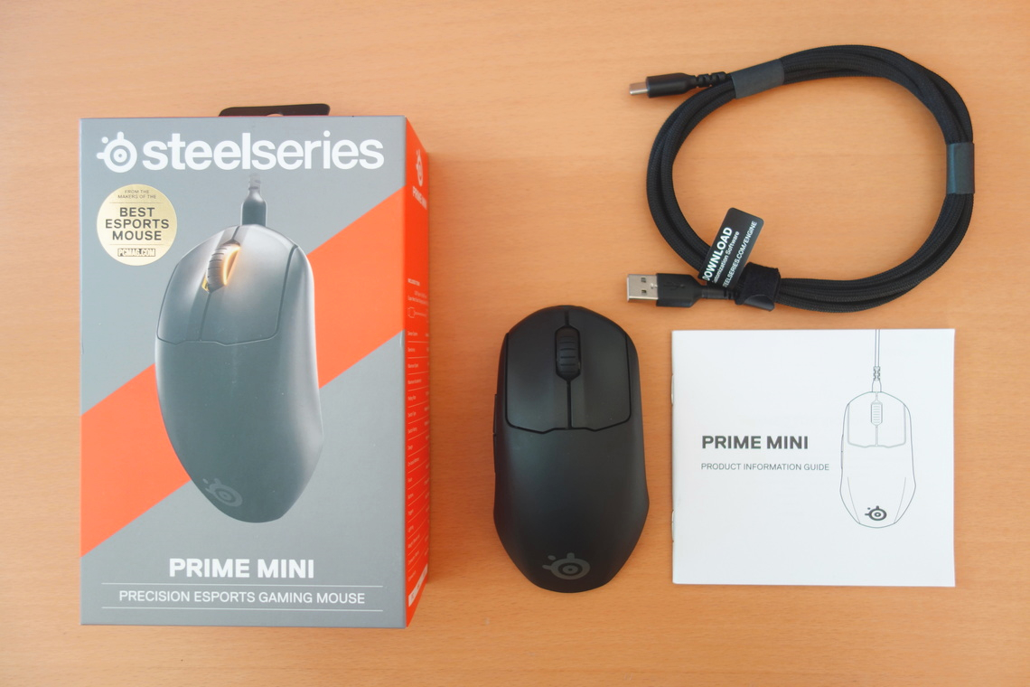 SteelSeries Prime Mini Review - Packaging, Weight, Cable & Feet