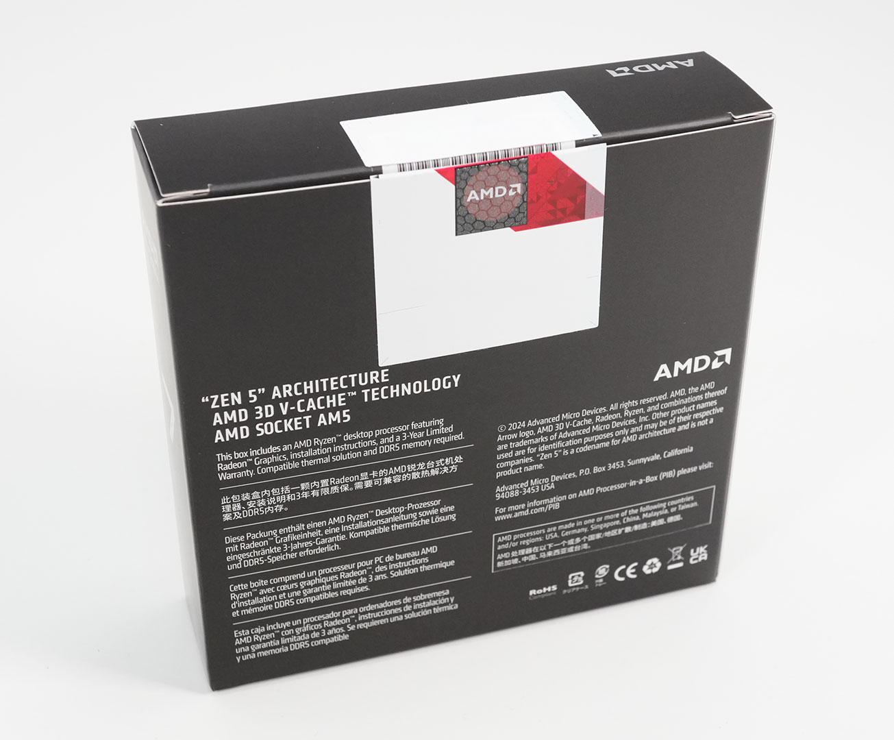 AMD Ryzen 7 9800X3D Review - The Best Gaming Processor - Unboxing