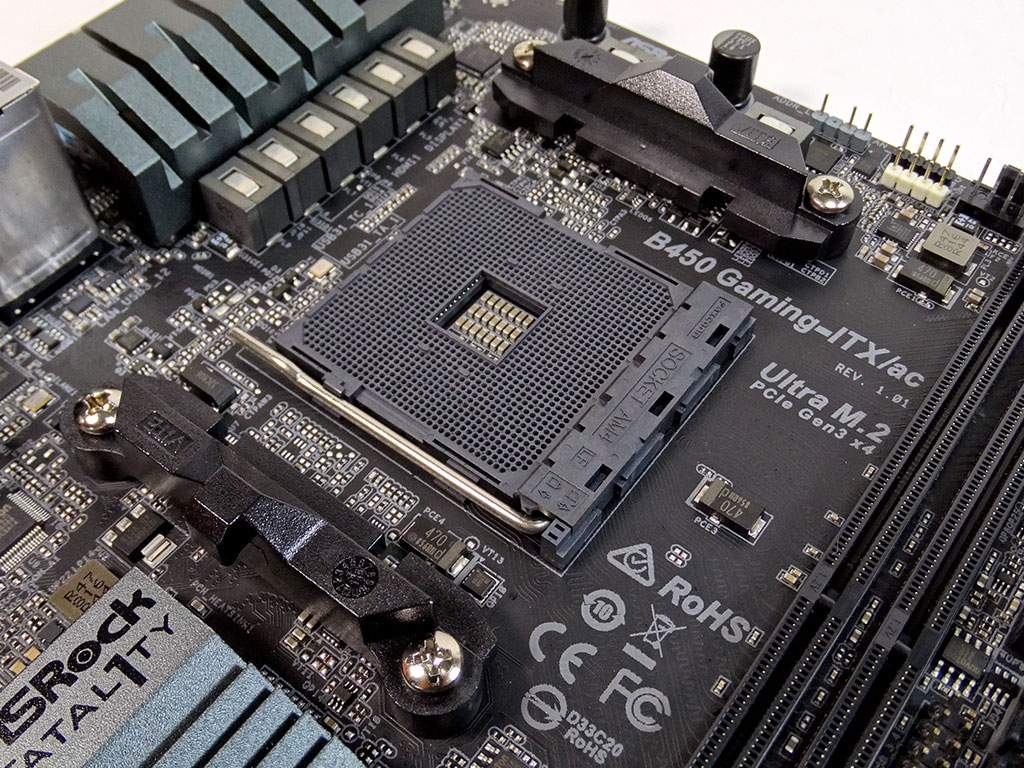 ASRock B450 Gaming-ITX/ac Review - Board Layout | TechPowerUp