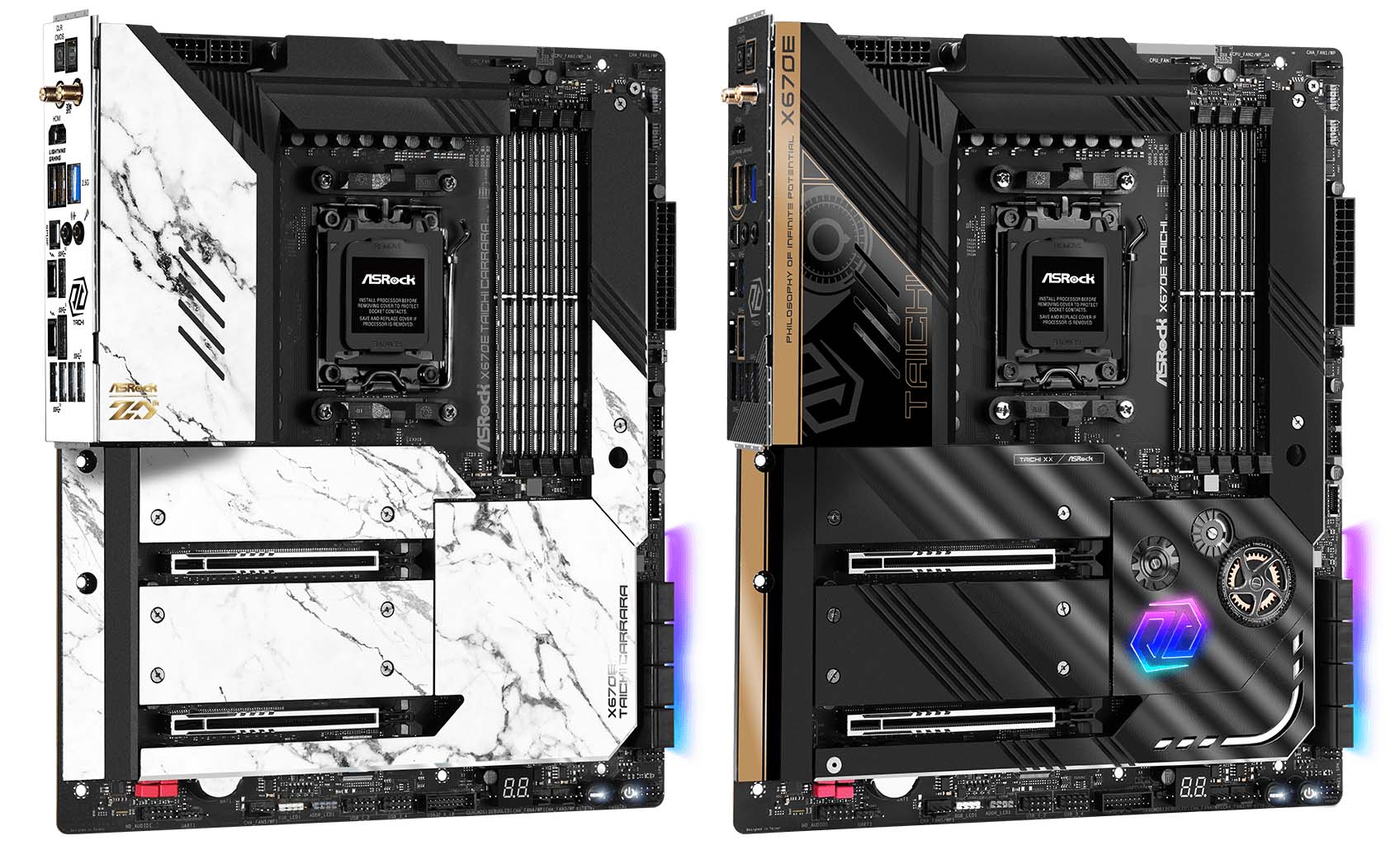 ASRock X670E Taichi Carrara Review - Board Layout | TechPowerUp