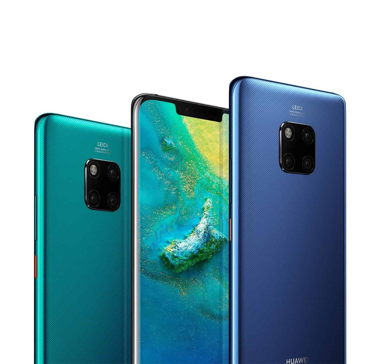Huawei Mate 20 Pro has fingerprint sensor in the screen and