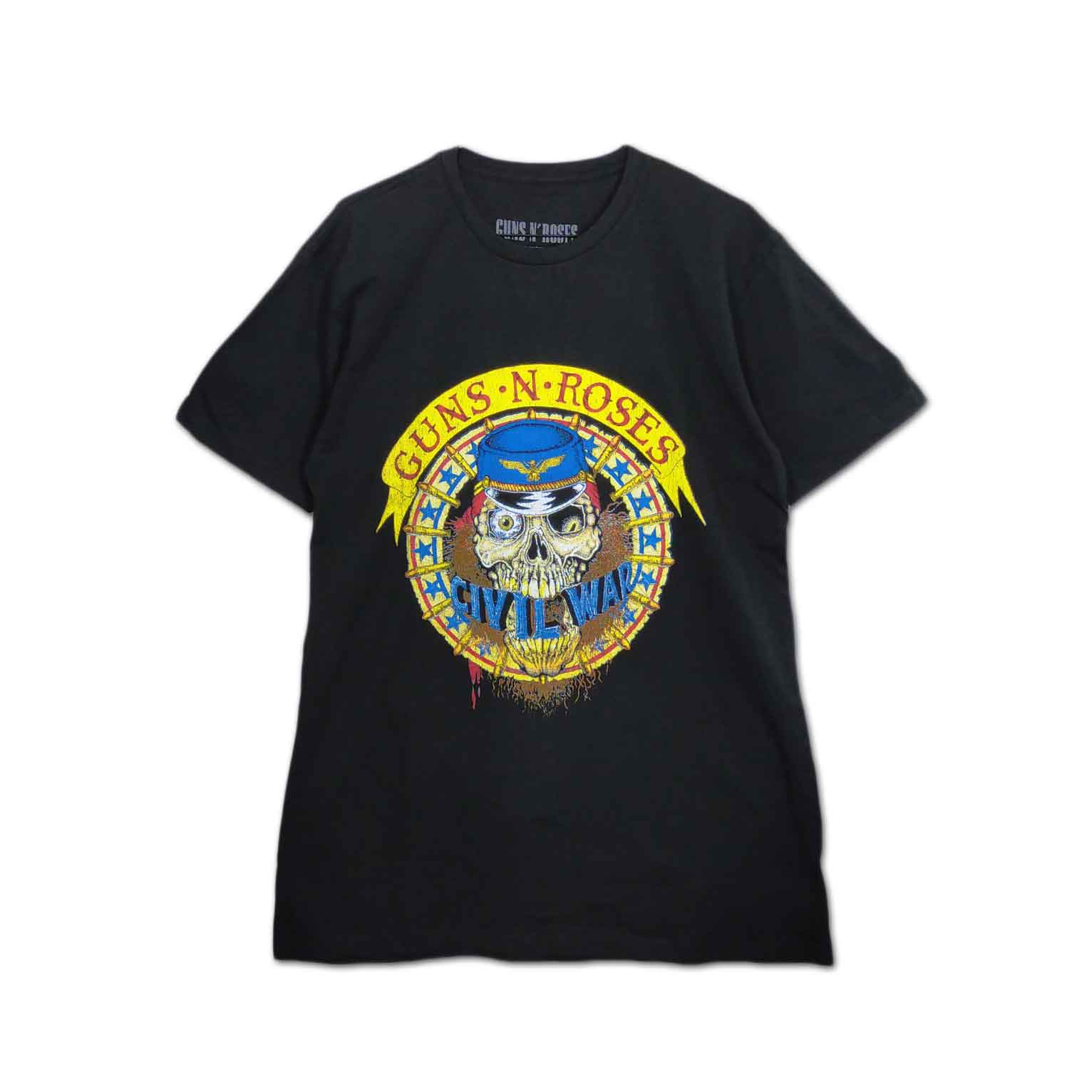 Guns N' Roses バンドTシャツ ガンズ・アンド・ローゼス Skull Circle