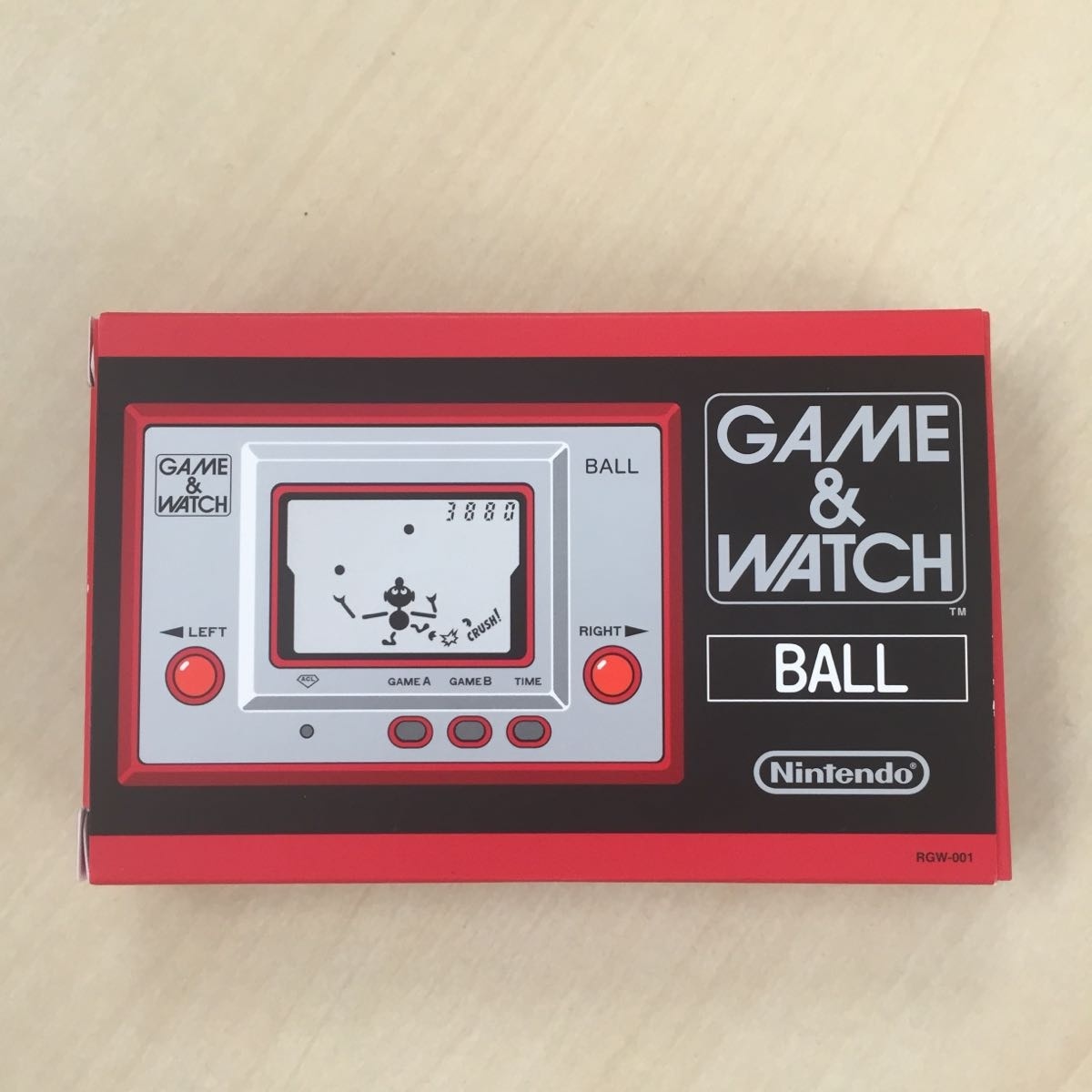 ゲーム&ウオッチ「ボール」復刻版のこと | tee-suzuki.com