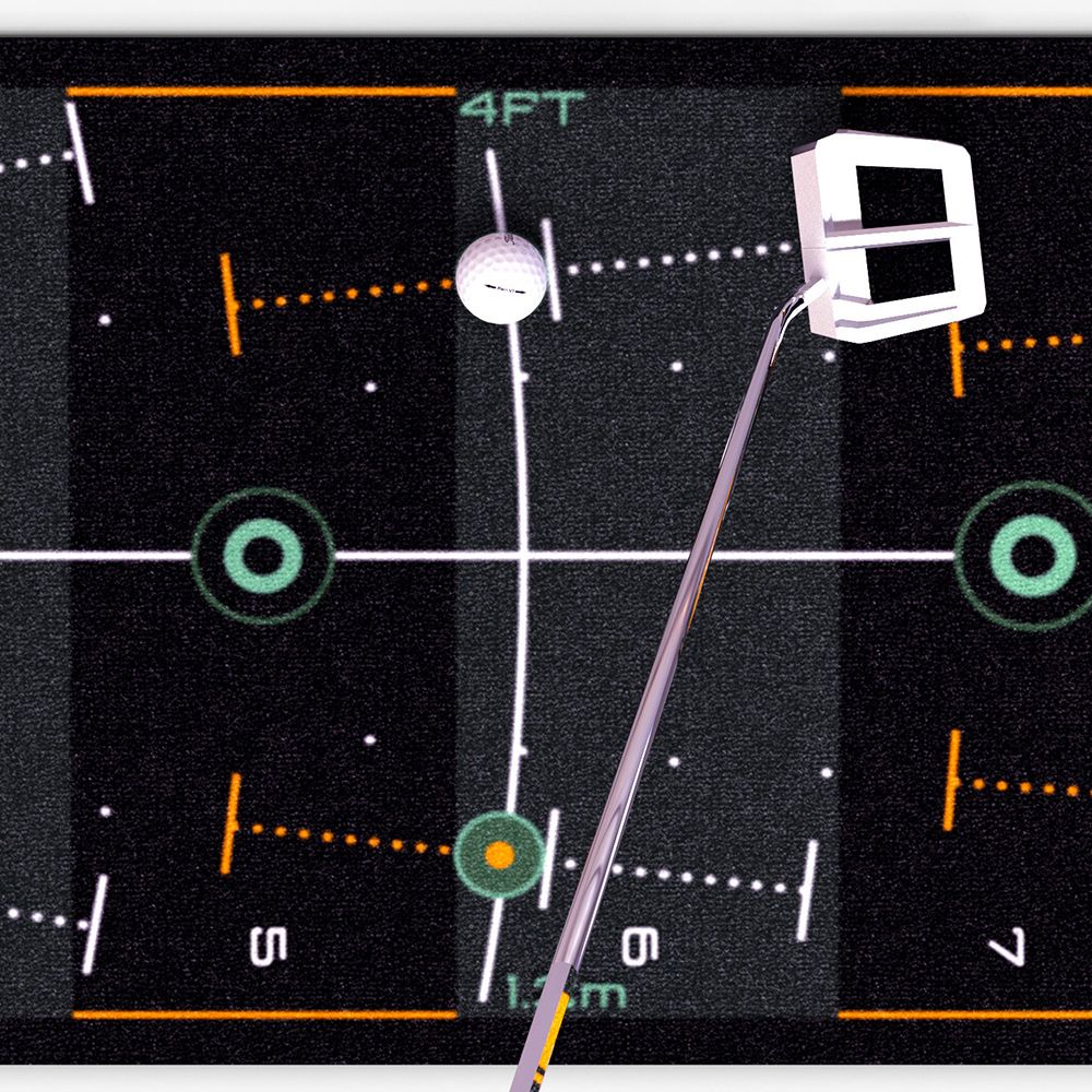 Wellputtマット2m ― 革新的なゴルフのパターマットのコンパクトモデル