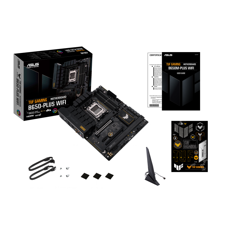 TUF GAMING B650-PLUS WIFI ― AMD Ryzen 7000シリーズCPU対応B650