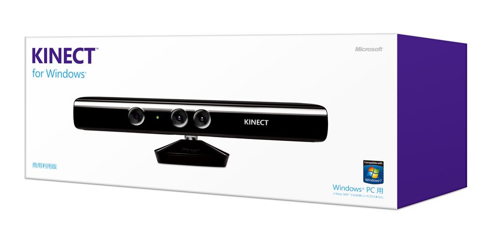 Microsoft 【商業用】Kinect for Windows センサー｜テックウインド