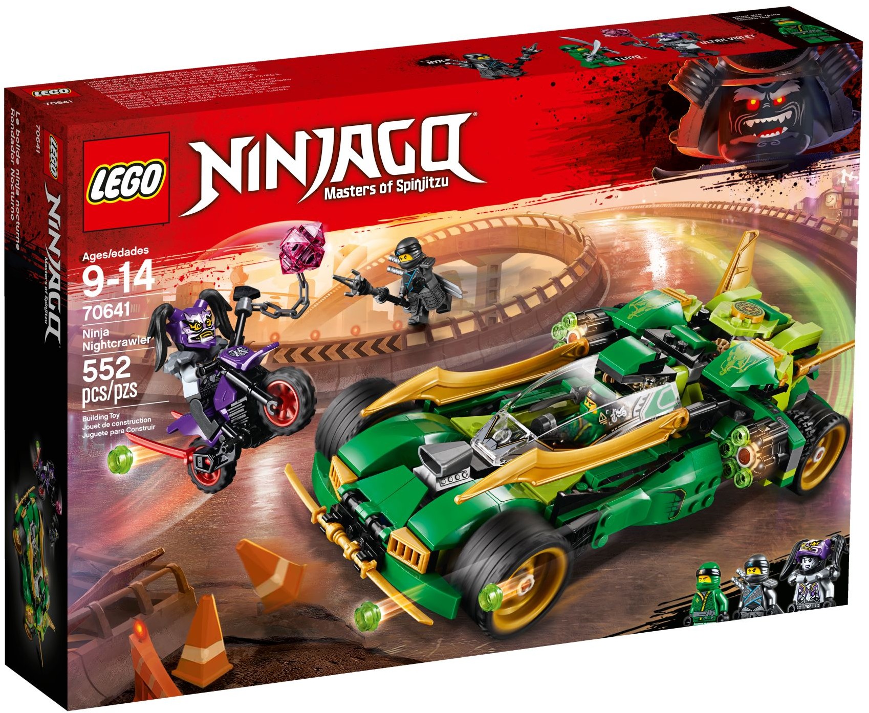 Lego 70641 Ninja Nightcrawler - Lego Ninjago set for sale best price