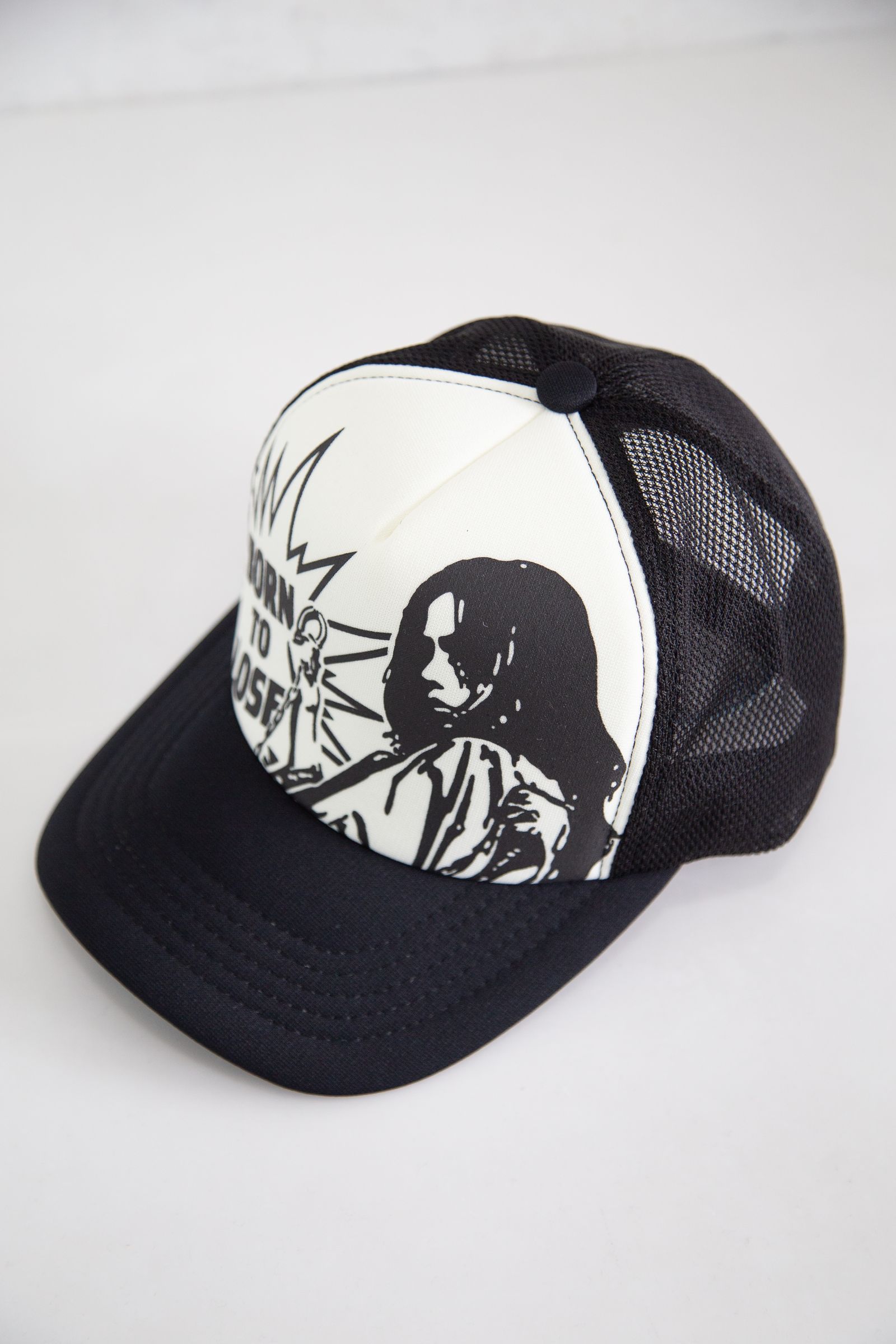 HYSTERIC GLAMOUR - BORN TO LOSE メッシュキャップ / ブラック | Tempt