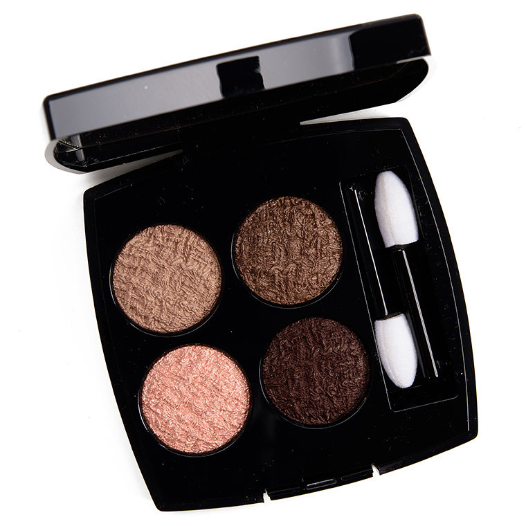Chanel Tweed Brun et Rose (04) Les 4 Ombres Tweed Multi-Effect