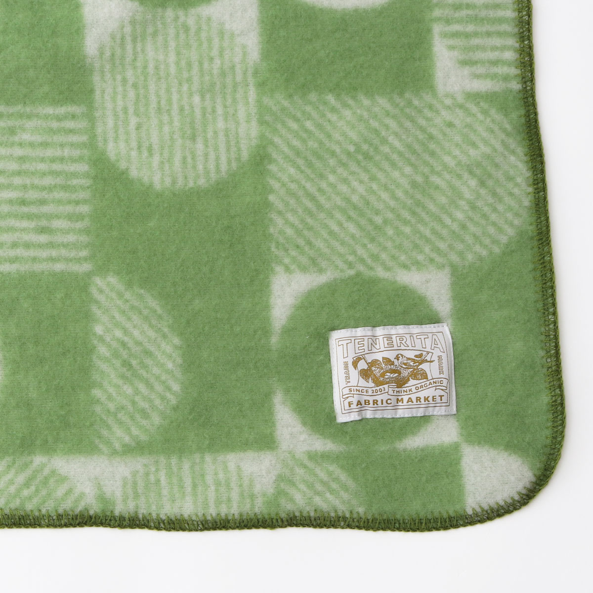 ウールラウンドスクエアハーフケット(FREE ベージュ): ベッドリネン