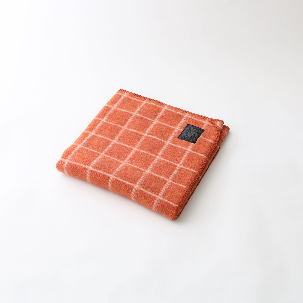 コットンウール スクエアチェックケット: ｜オーガニックコットン