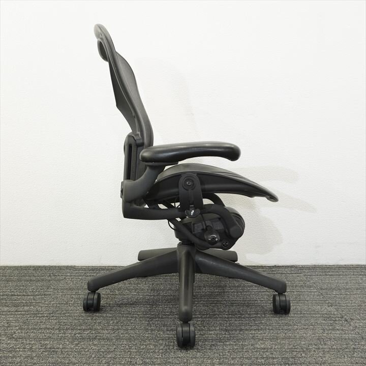 ハーマンミラー アーロンチェア 可動肘 ランバーサポート フル装備 B