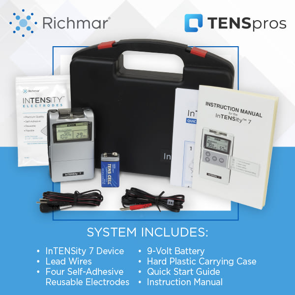 InTENSity 7 Digital TENS Stimulator (Drug-Free Pain Relief)