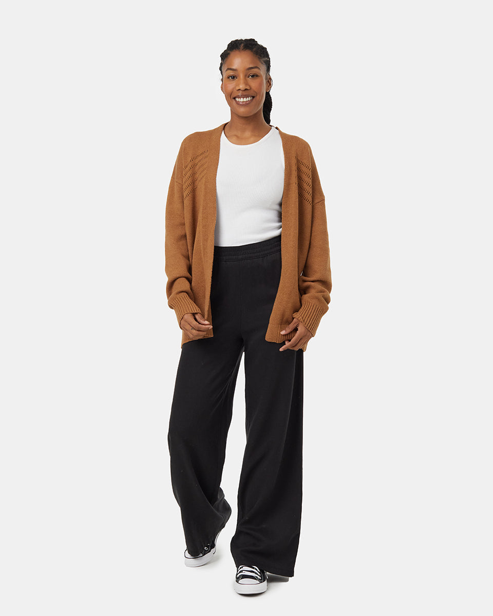 Womens Highline Mid Length Cardigan | Organic Cotton