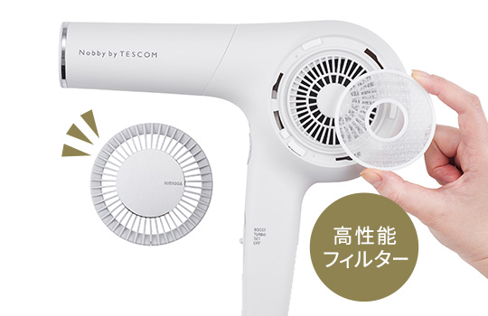 プロフェッショナル プロテクトイオン ヘアドライヤー｜NIB500B-W