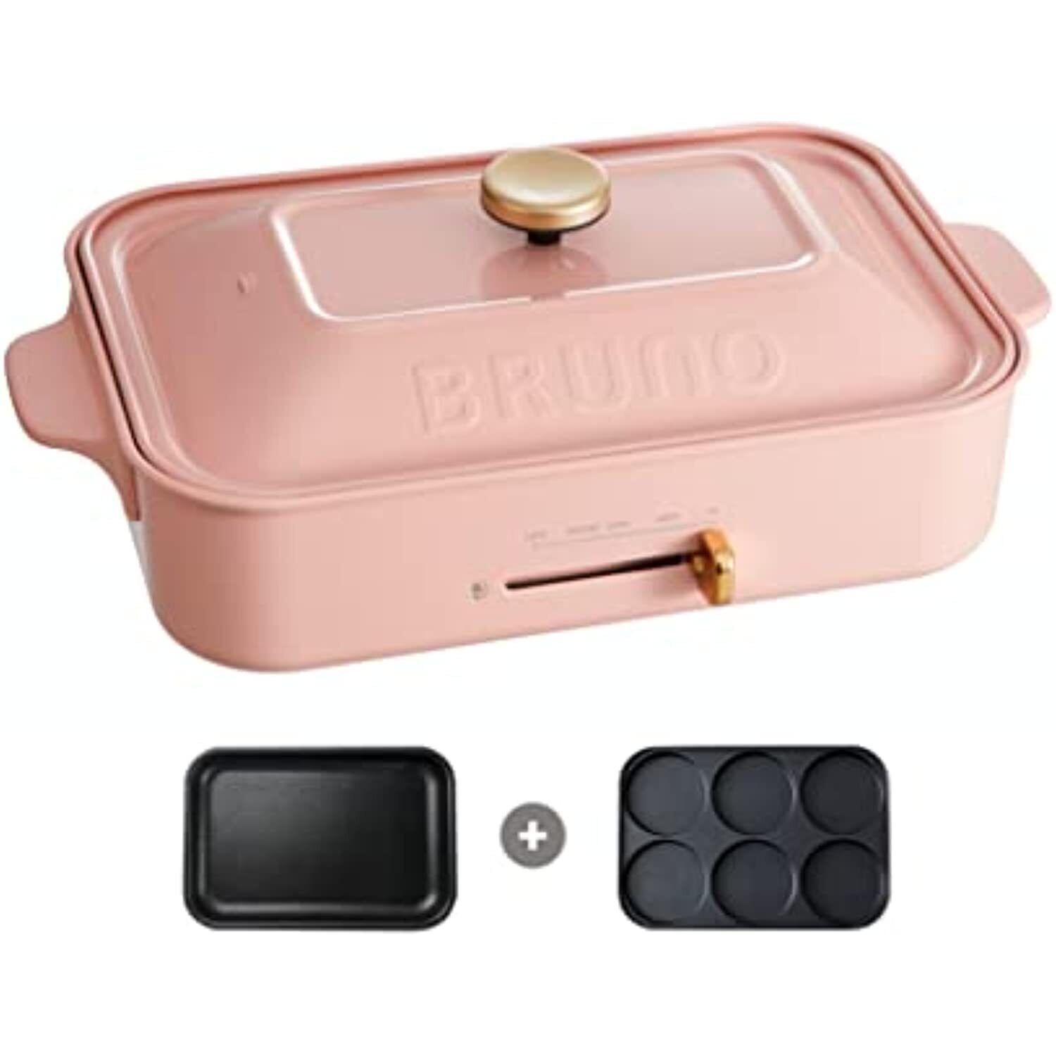 TESOLIFE特搜商城 BRUNO COMPACT HOT PLATE PINK