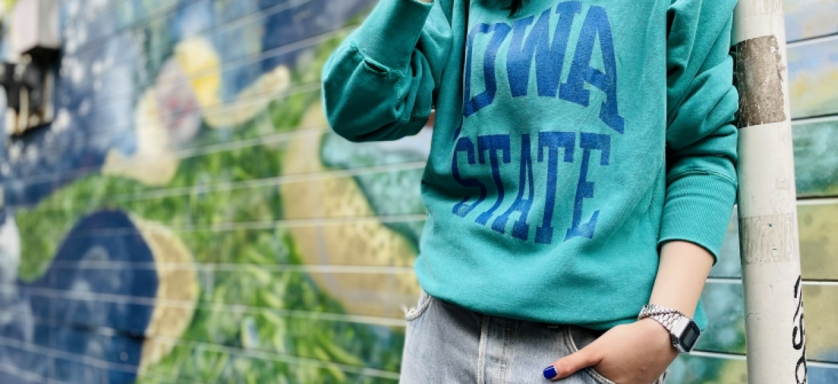 中古・古着通販】PRADA (プラダ) ハーフジップニット ネイビー サイズ