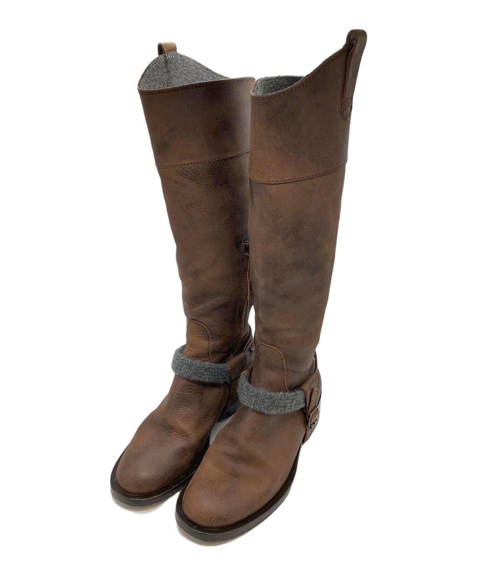BRUNELLO CUCINELLI / ブルネロクチネリ】ロングブーツ|最高級の素材を