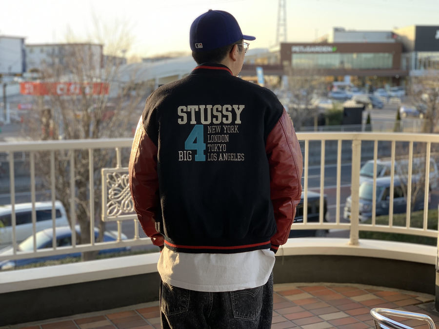 大人気ストリートブランド【STUSSY/ステューシー】BIG4スタジャンをお