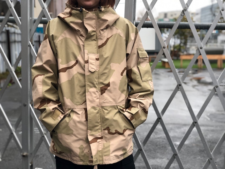 ECWCS / エクワックス】のデザートカモ柄GORE-TEX PARKA / ゴアテック