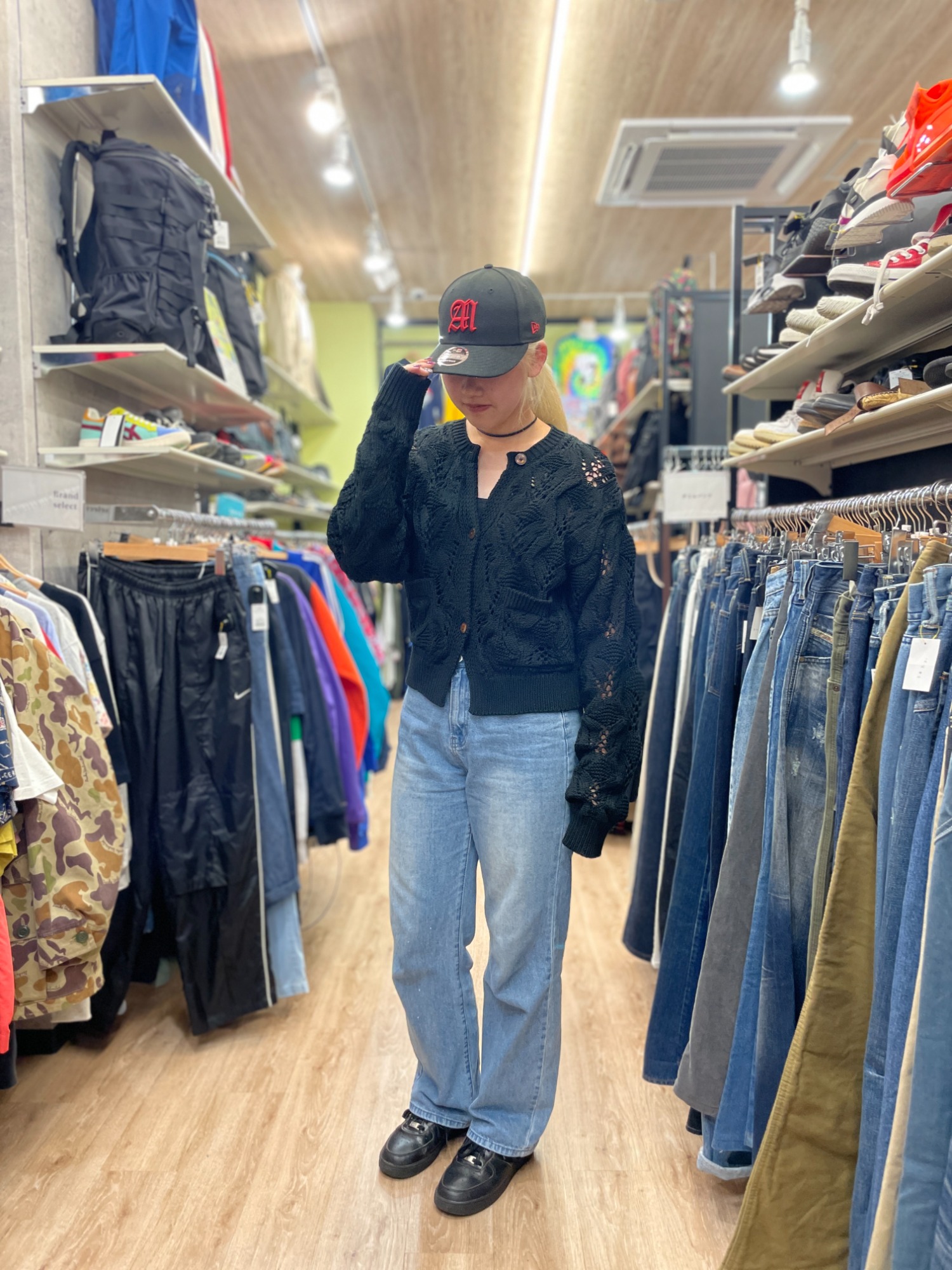 6(ROKU) / ロク】より LILY YARN SUKASHI CARDIGANをご紹介！[2023.08