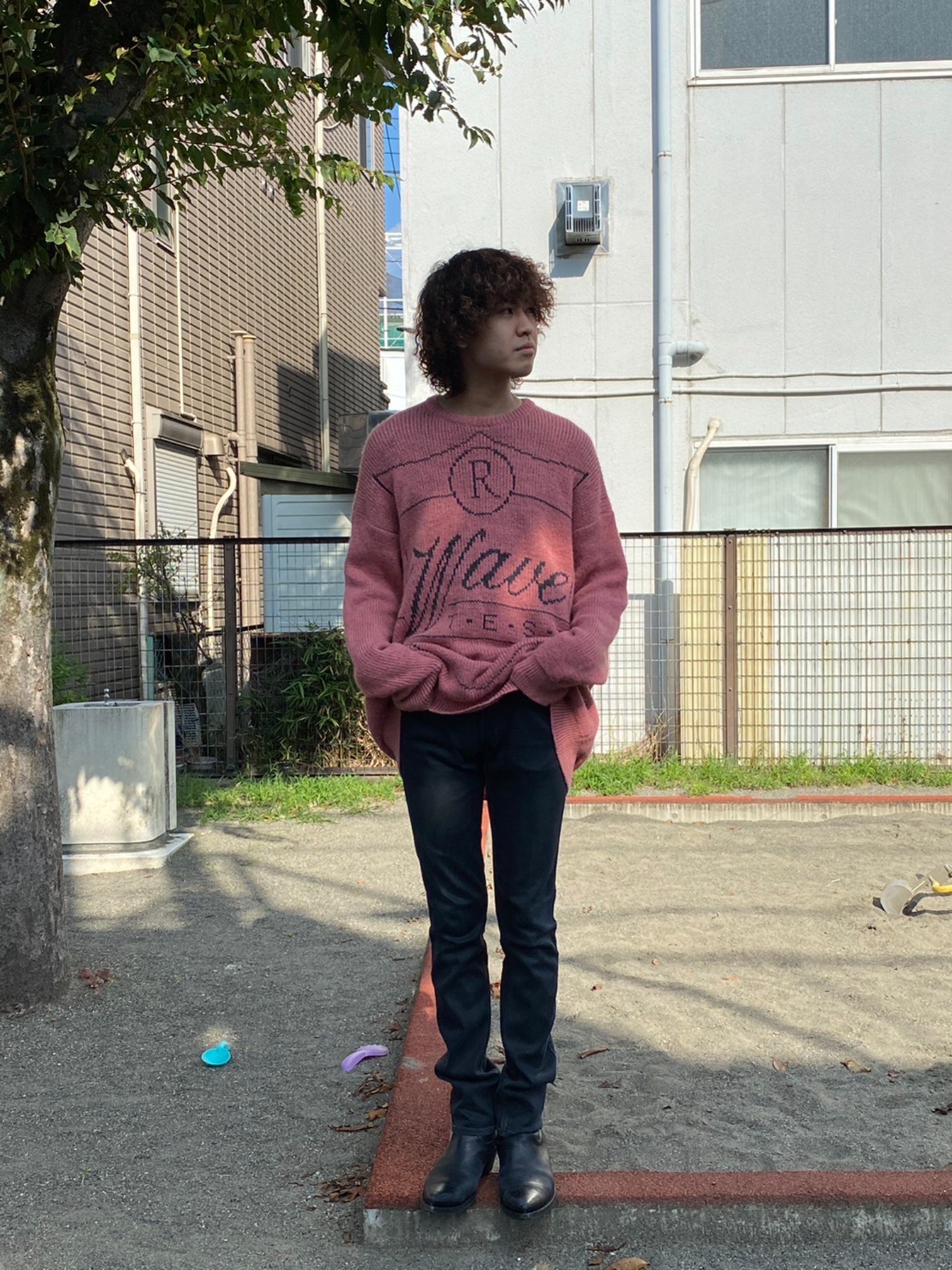 RAF SIMONS / ラフシモンズ 】よりWAVEデザインオーバーサイズニットが