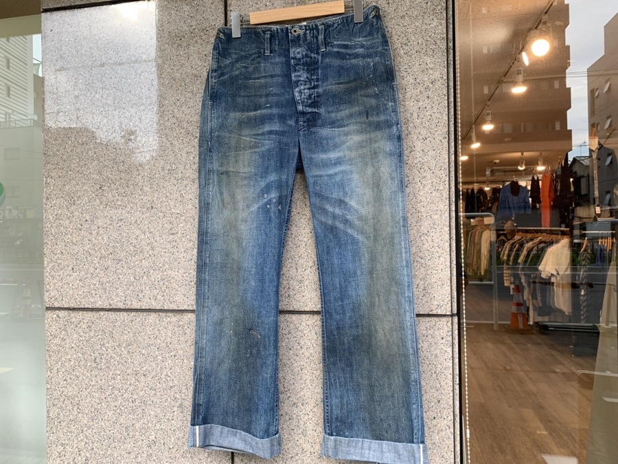 RRL/ダブルアールエル】USA製のダメージデニムをご紹介します
