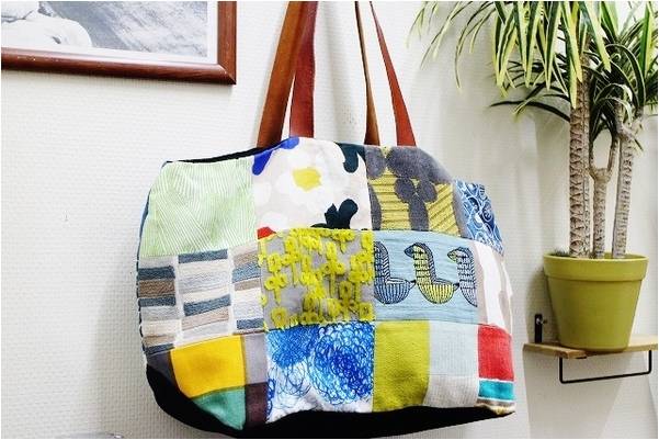ハンドメイド トートバッグ ミナペルホネン パッチワーク 【公式通販】