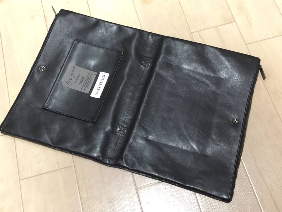 伊勢丹限定アイテム Yohji Yamamoto×MATATABI クラッチバッグ入荷しま