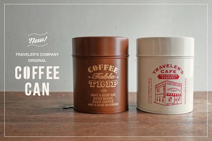 トラベラーズファクトリーの新しいコーヒー缶