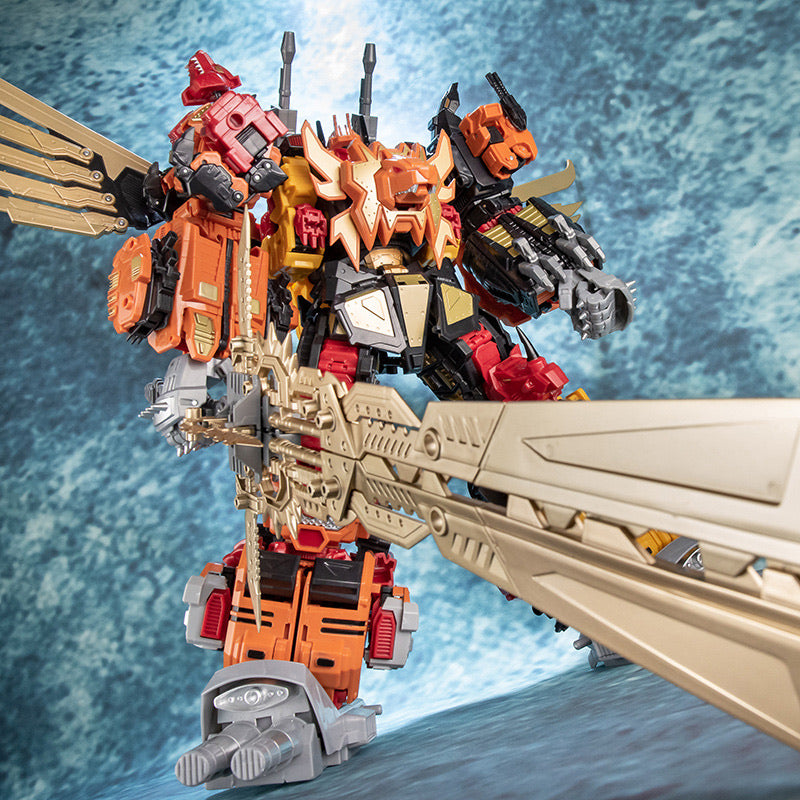 Loose Pack】JB Jinbao OS Combiner Predaking (Oversized MMC Feral