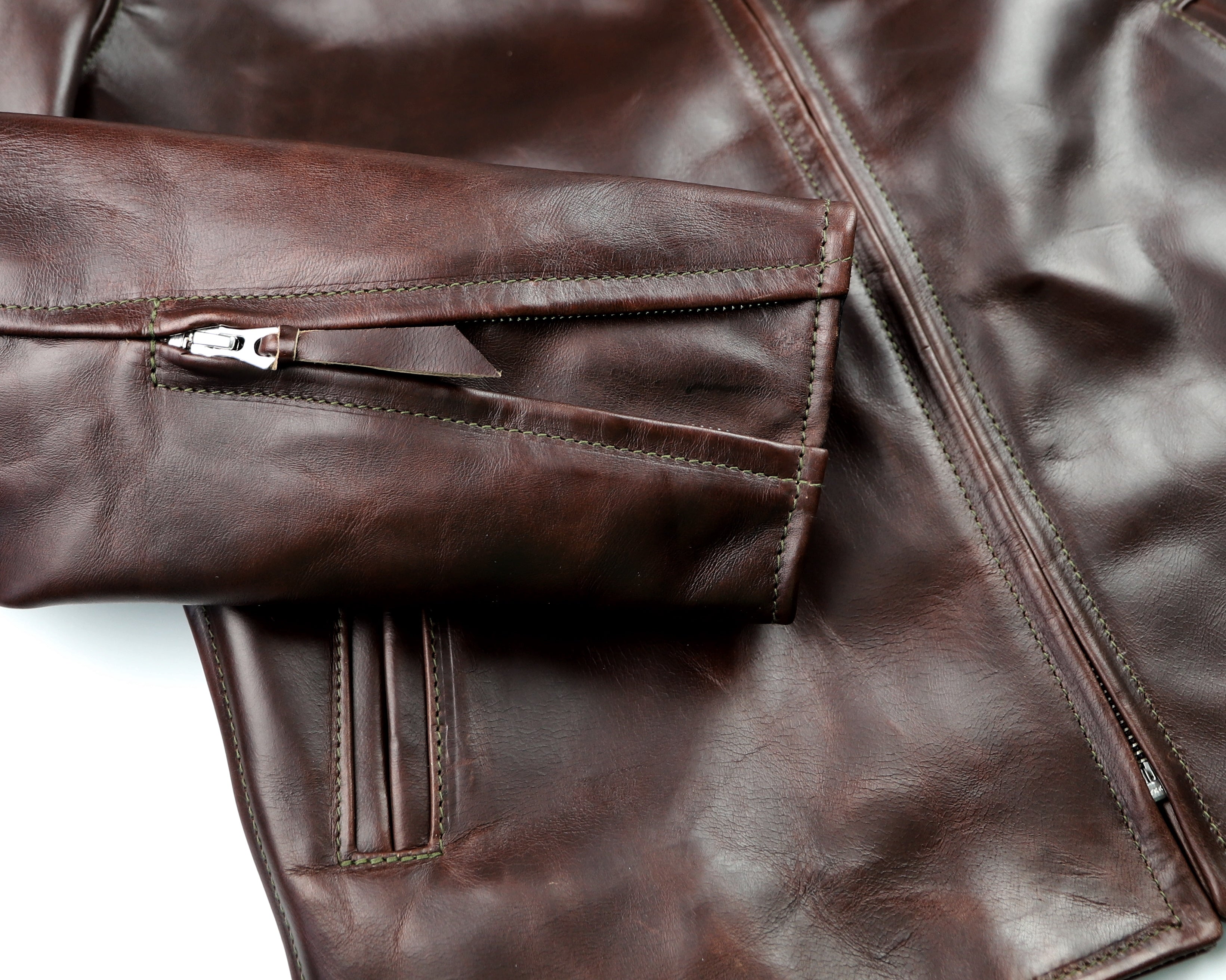 Aero Sheene, size 40, Brown CXL Horsehide – Thurston Bros Rough