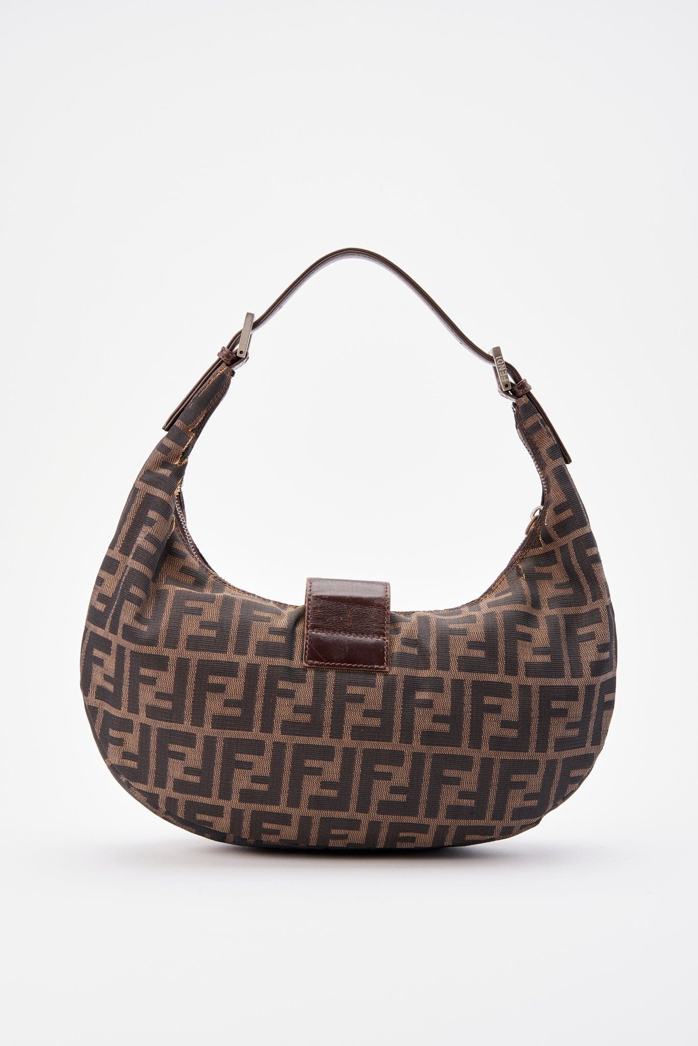 Vintage Fendi Zucca Canvas Croissant Bag – The Hosta