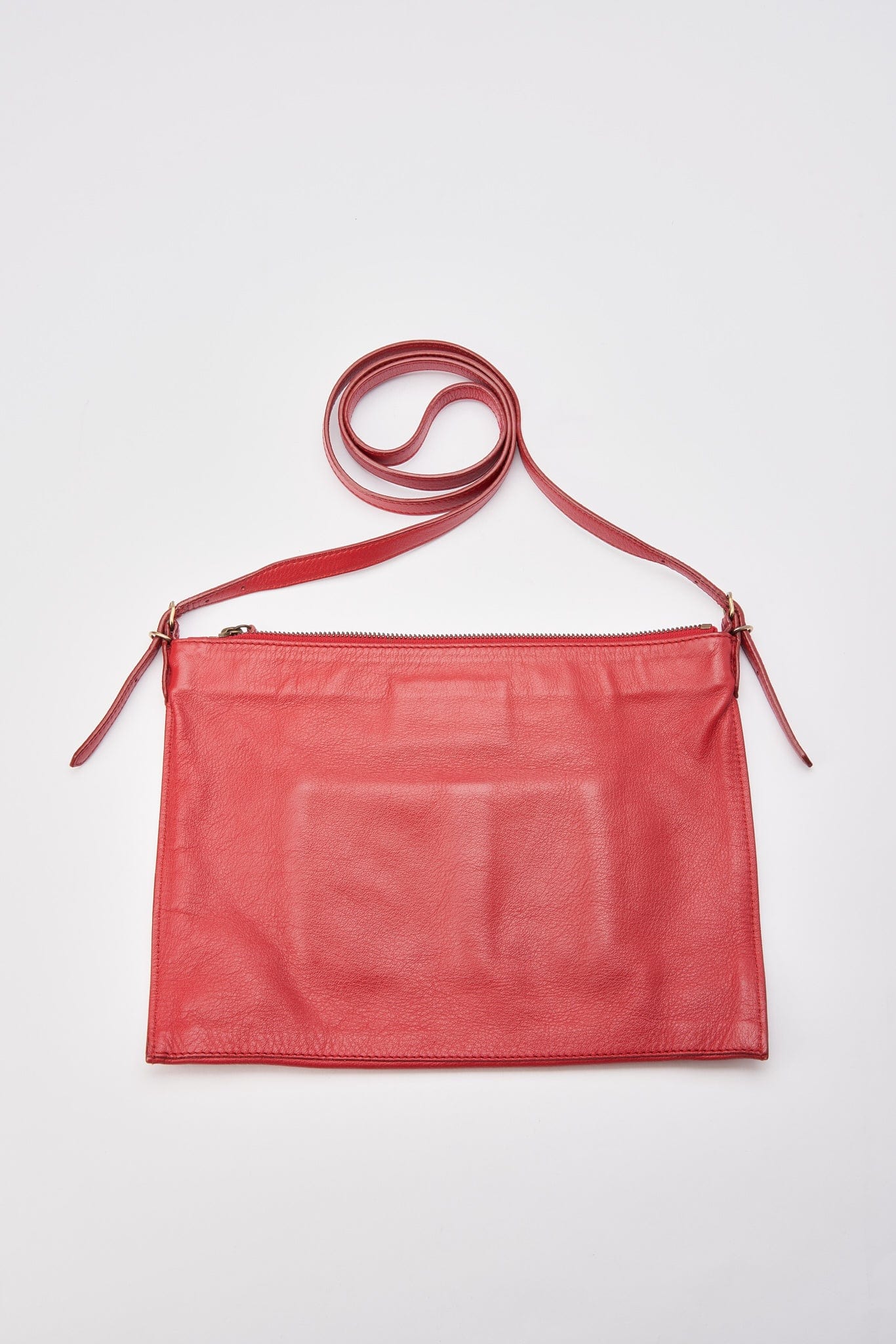 Balenciaga Red Leather City Crossbody Bag – The Hosta