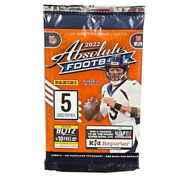 2022 Panini Absolute Football Gravity Feed Pack – CARDIACS Sports