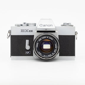 Canon EX EE QL & EX 50mm f/1.8 - Film Camera