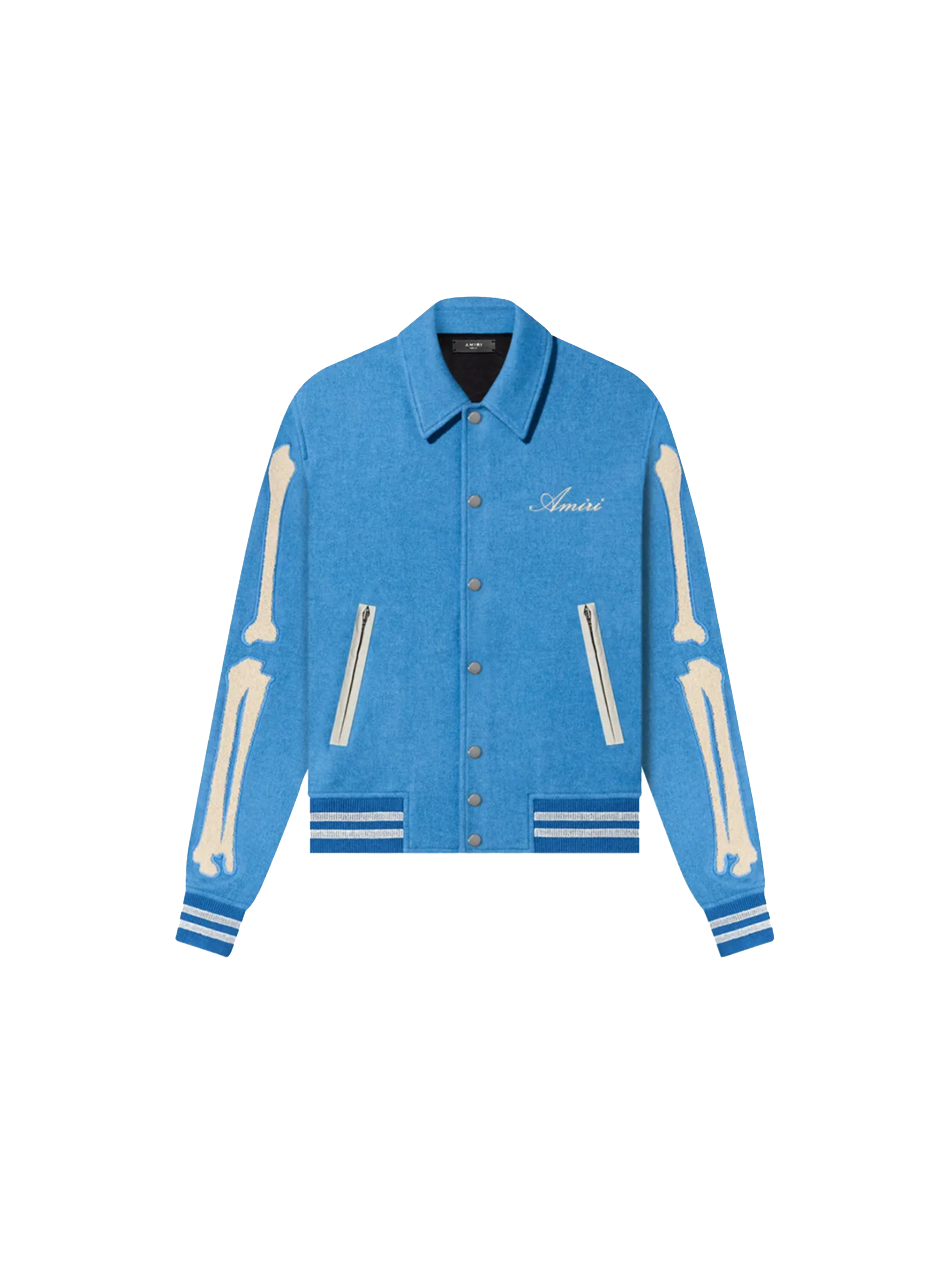 Amiri Bones Jacket 'Varsity Blue' – The Attic