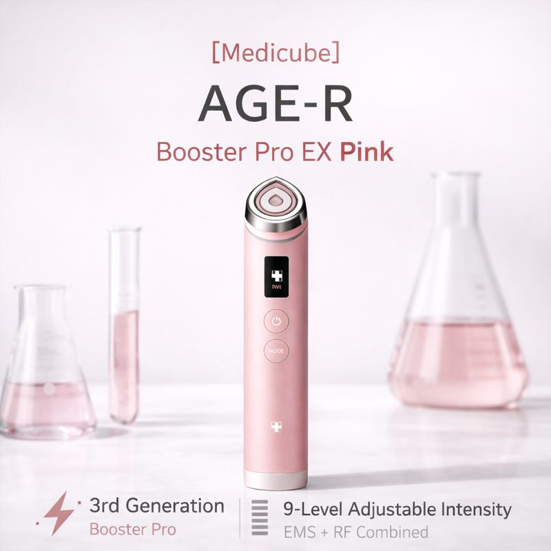 Medicube AGE-R Booster Pro EX Pink - Electroporation Device – AuraCasa