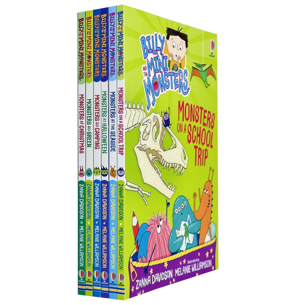 Billy and the Mini Monsters Series 2 (7-12) Collection 6 Books Set
