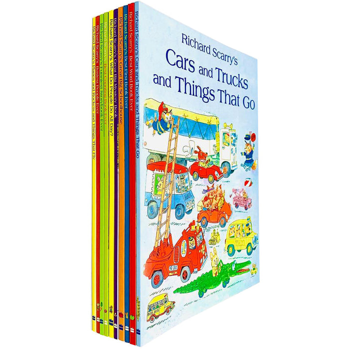 Richard Scarry's Best Collection Ever! 10 books collection Set