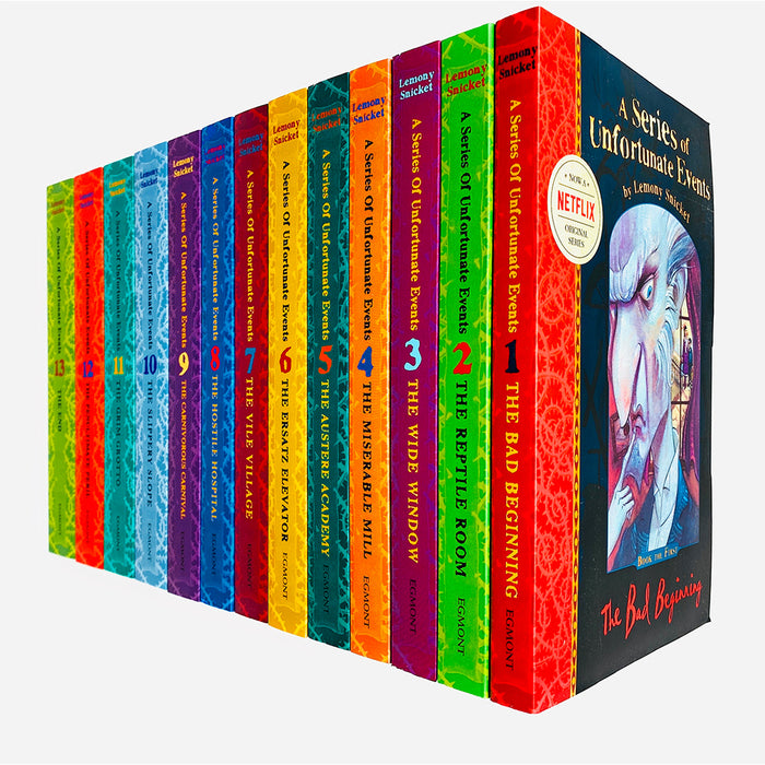 A Series of Unfortunate Events 13 Books Collection Set By Lemony