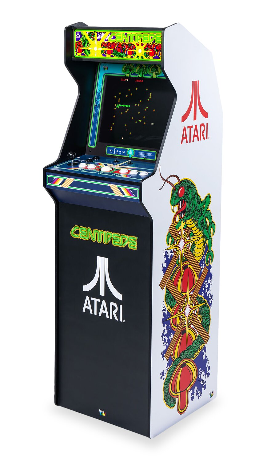 Basic Fun Arcade Classics Atari, Centipede, Asteroids Ultra Series