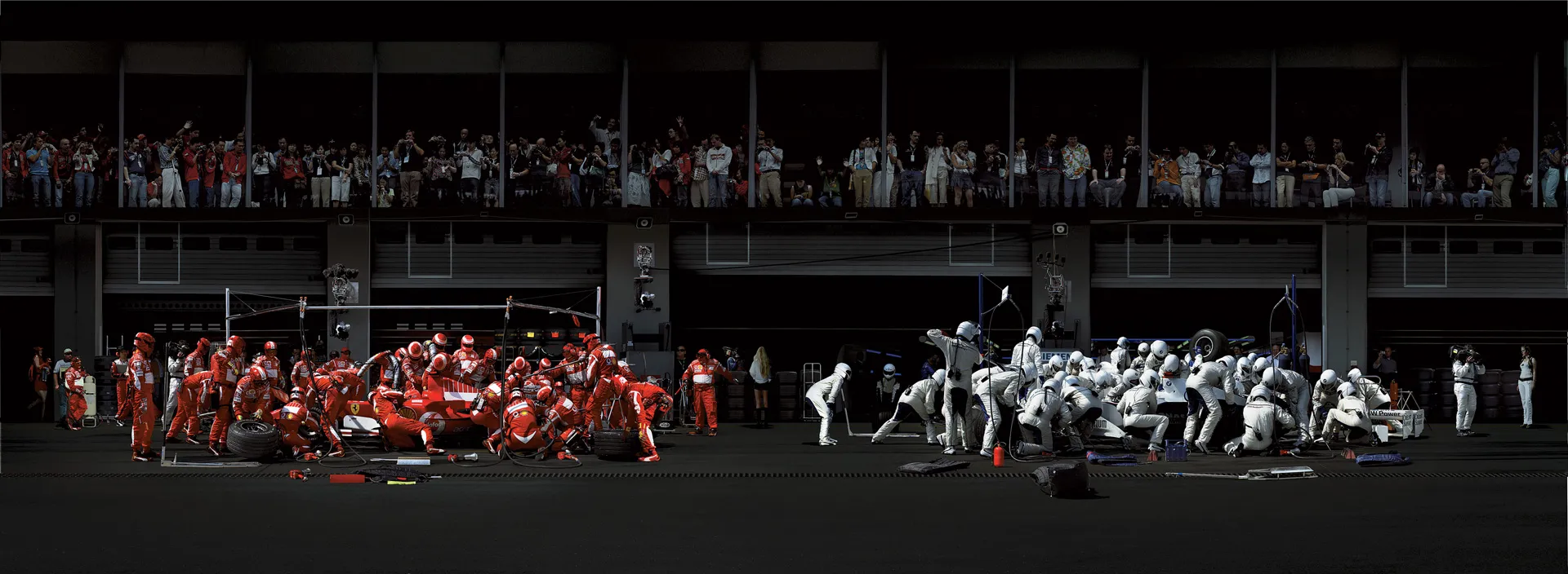 F1 Boxenstopp I - Andreas Gursky | The Broad
