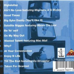 Be Yo' Self by Big Syke (CD 1996 RideOnUm Records) in Inglewood