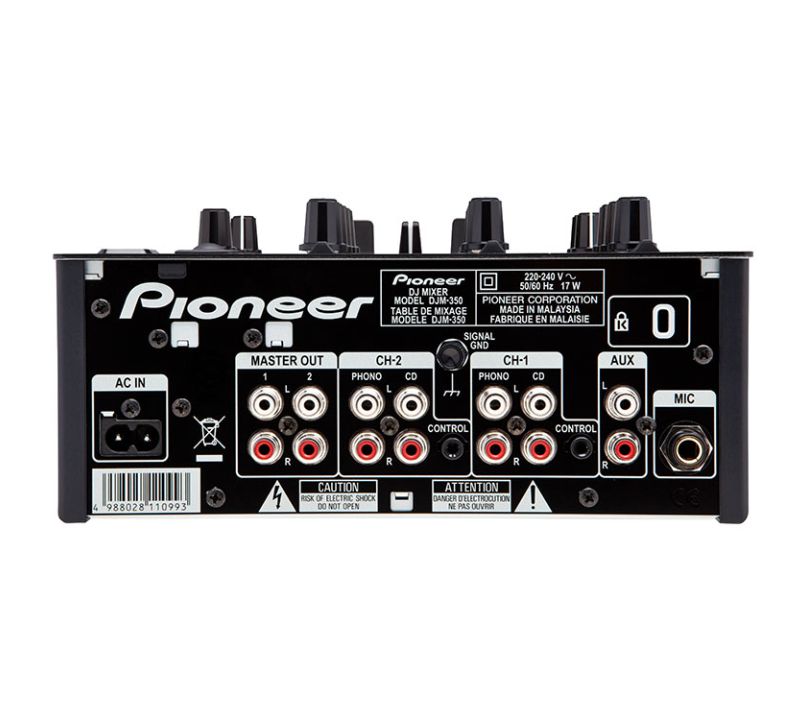 Pioneer DJM-350 2 Channel DJ Mixer WIth Effects